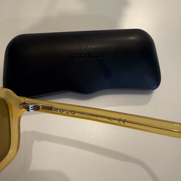 Yellow Kolo Polarized Sunglasses - Picture 5 of 6